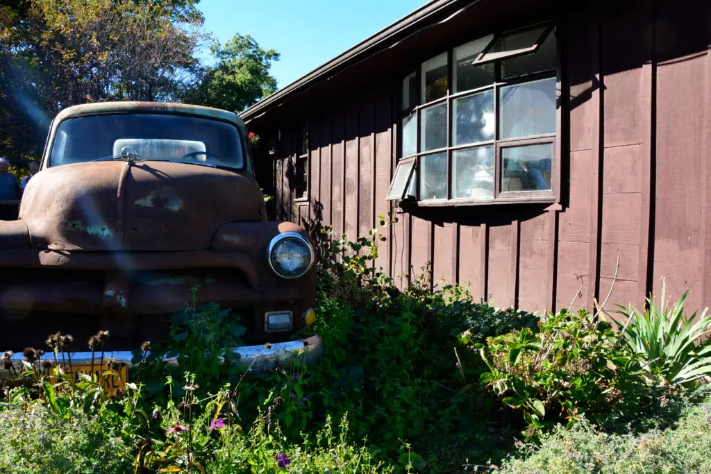 Benmarl Winery, Marlborough, NY old pickup truck