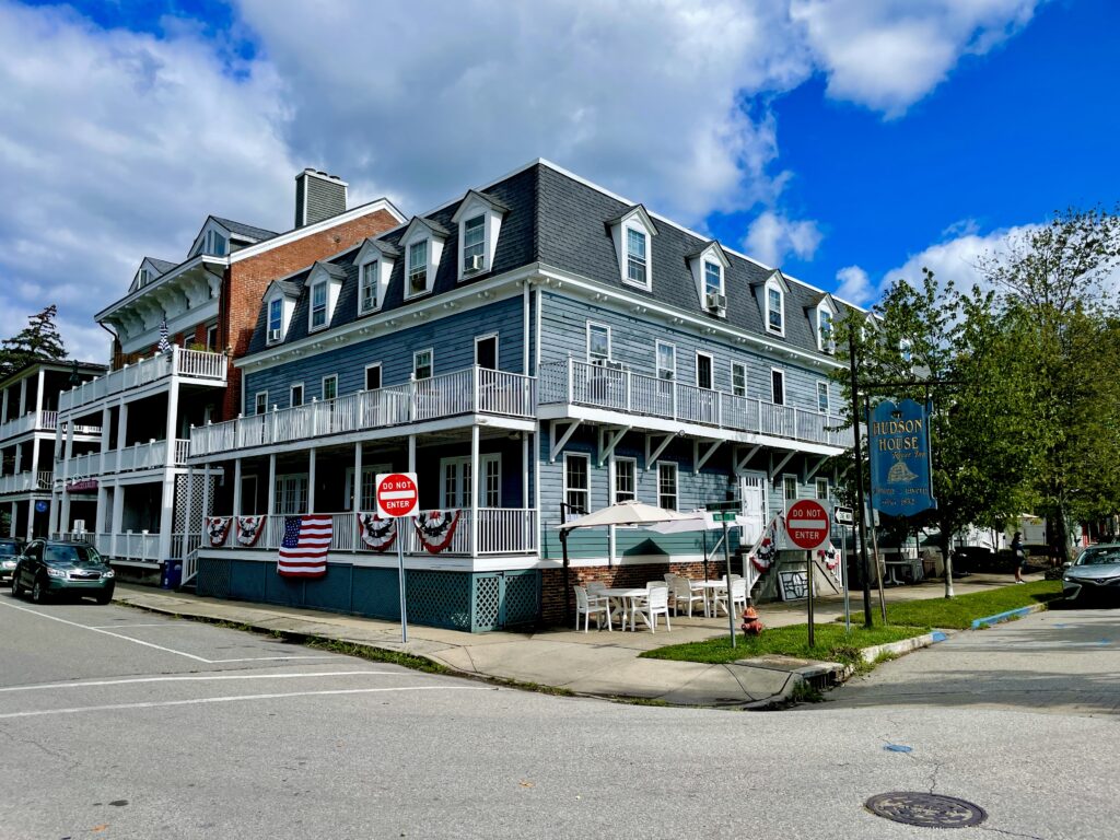 Hudson House bed and breakfast on the waterfront in Cold Spring, NY.