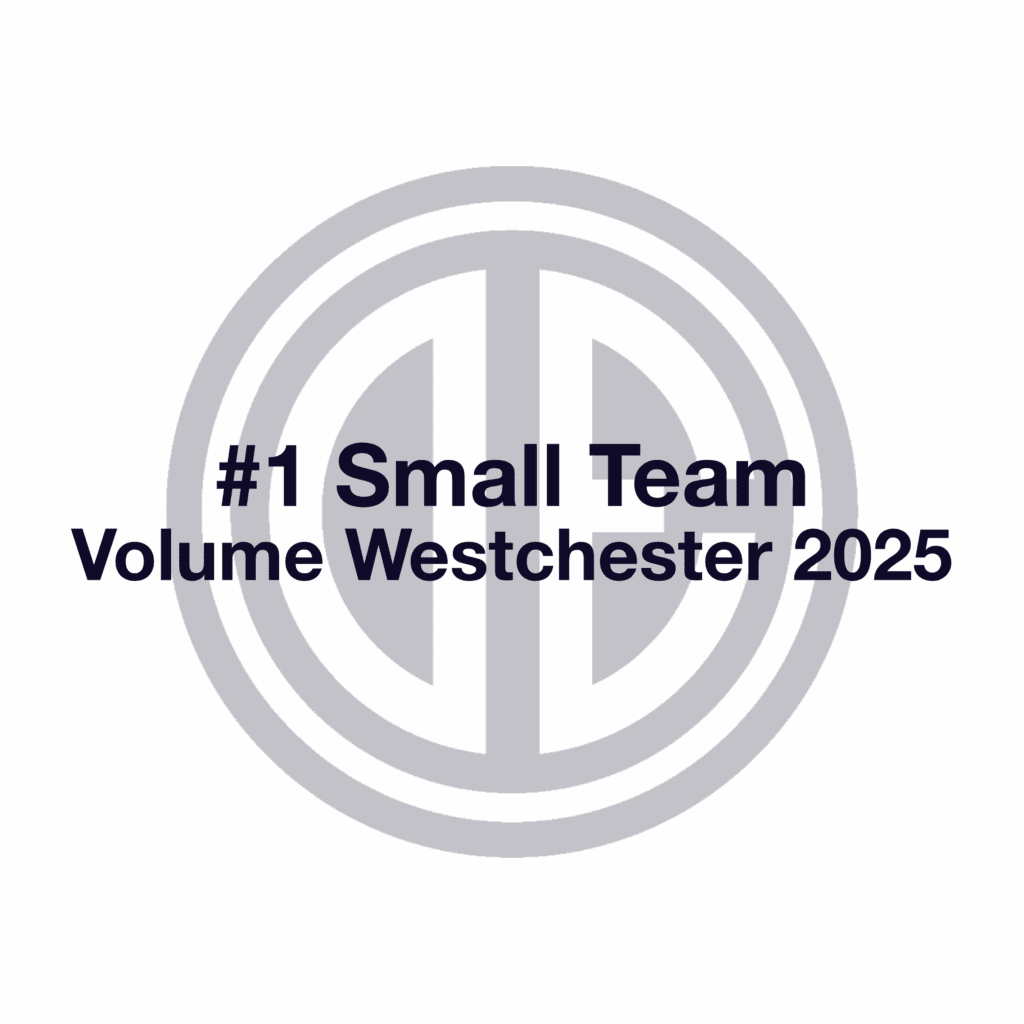 Award Badge: #1 Small Team Volume Westchester 2025