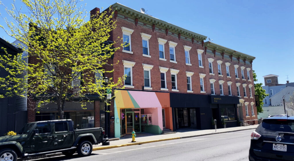 Warren Street in Hudson, NY