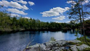 A lake in Fahnestock State Park in Putnam Valley.