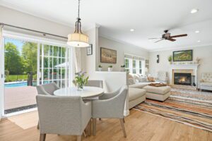 Interior of a home in Putnam Valley, NY.