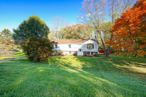 A raised ranch in the fall in Stormville, NY
